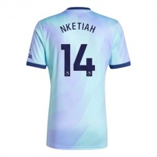 Arsenal Nketiah 14 Tredjetrøje 2024-25 Fodboldsæt