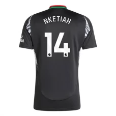 Arsenal Nketiah 14 Udebanetrøje 2024-25 Fodboldsæt