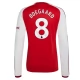 Arsenal Ødegaard 8 Hjemmebanetrøje 2026-27 Langærmet