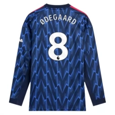 Arsenal Ødegaard 8 Udebanetrøje 2025-26 Langærmet Fodboldsæt
