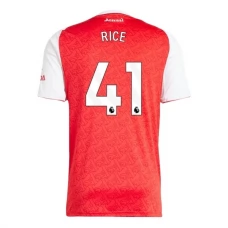 Arsenal Rice 41 Hjemmebanetrøje 2025-26 Fodboldsæt