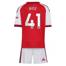 Arsenal Rice 41 Hjemmebanetrøje 2026-27 Børn