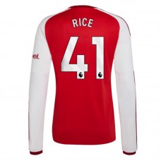 Arsenal Rice 41 Hjemmebanetrøje 2026-27 Langærmet