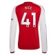 Arsenal Rice 41 Hjemmebanetrøje 2026-27 Langærmet