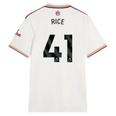 Arsenal Rice 41 Tredjetrøje 2025-26 Fodboldsæt