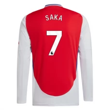 Arsenal Saka 7 Hjemmebanetrøje 2024-25 Langærmet Fodboldsæt