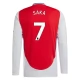 Arsenal Saka 7 Hjemmebanetrøje 2024-25 Langærmet Fodboldsæt