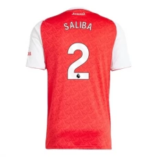 Arsenal Saliba 2 Hjemmebanetrøje 2025-26 Fodboldsæt
