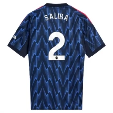 Arsenal Saliba 2 Udebanetrøje 2025-26 Fodboldsæt
