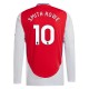 Arsenal Smith Rowe 10 Hjemmebanetrøje 2024-25 Langærmet Fodboldsæt