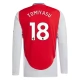 Arsenal Tomiyasu 18 Hjemmebanetrøje 2024-25 Langærmet Fodboldsæt