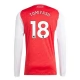 Arsenal Tomiyasu 18 Hjemmebanetrøje 2025-26 Langærmet Fodboldsæt