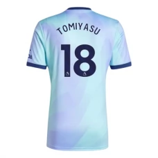 Arsenal Tomiyasu 18 Tredjetrøje 2024-25 Fodboldsæt
