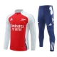 Arsenal Træningssæt 2024-25 - 1-4 Zip Rød