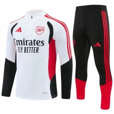 Arsenal Træningssæt 2026-27 - 1-4 Zip Hvid