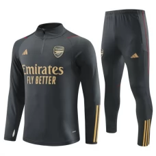 Arsenal Træningssæt Børn 2023-24 - 1-4 Zip Grå