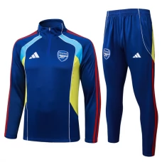 Arsenal Træningssæt Børn 2025-26 - 1-4 Zip Blå