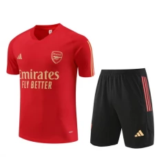 Arsenal Træningstrøje Sæt Børn 2023-24 - Shorts Rød Sort