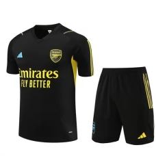 Arsenal Træningstrøje Sæt Børn 2023-24 - Shorts Sort Gul