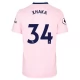 Arsenal Trøje 2022-23 Granit Xhaka 34 Tredjetrøje