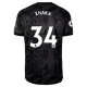 Arsenal Trøje 2022-23 Granit Xhaka 34 Udebanetrøje