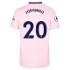 Arsenal Trøje 2022-23 Jorginho 20 Tredjetrøje