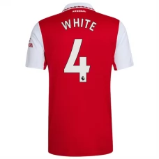 Arsenal Trøje 2022-23 White 4 Hjemmebanetrøje