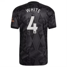 Arsenal Trøje 2022-23 White 4 Udebanetrøje