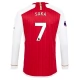 Arsenal Trøje 2023-24 Bukayo Saka 7 Langærmet Hjemmebanetrøje