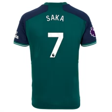 Arsenal Trøje 2023-24 Bukayo Saka 7 Tredjetrøje