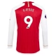 Arsenal Trøje 2023-24 G.Jesus 9 Langærmet Hjemmebanetrøje