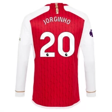 Arsenal Trøje 2023-24 Jorginho 20 Langærmet Hjemmebanetrøje