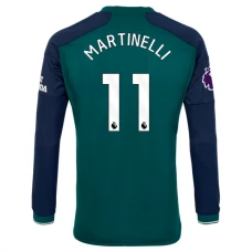 Arsenal Trøje 2023-24 Martinelli 11 Langærmet Tredjetrøje