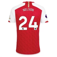Arsenal Trøje 2023-24 Nelson 24 Hjemmebanetrøje