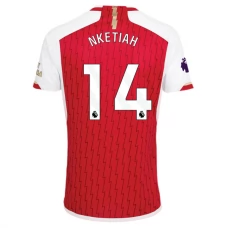 Arsenal Trøje 2023-24 Nketiah 14 Hjemmebanetrøje