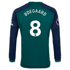 Arsenal Trøje 2023-24 Odegaard 8 Langærmet Tredjetrøje