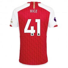 Arsenal Trøje 2023-24 Rice 41 Hjemmebanetrøje