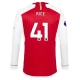 Arsenal Trøje 2023-24 Rice 41 Langærmet Hjemmebanetrøje