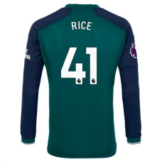 Arsenal Trøje 2023-24 Rice 41 Langærmet Tredjetrøje