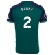 Arsenal Trøje 2023-24 Saliba 2 Tredjetrøje