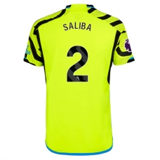 Arsenal Trøje 2023-24 Saliba 2 Udebanetrøje