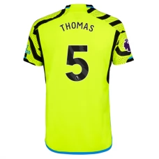 Arsenal Trøje 2023-24 Thomas 5 Udebanetrøje