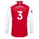 Arsenal Trøje 2023-24 Tierney 3 Langærmet Hjemmebanetrøje