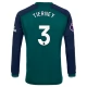 Arsenal Trøje 2023-24 Tierney 3 Langærmet Tredjetrøje