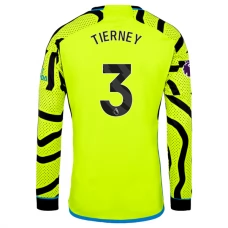 Arsenal Trøje 2023-24 Tierney 3 Langærmet Udebanetrøje