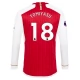Arsenal Trøje 2023-24 Tomiyasu 18 Langærmet Hjemmebanetrøje