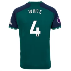 Arsenal Trøje 2023-24 White 4 Tredjetrøje