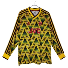 Arsenal Udebanetrøje Retro 1991-93 Langærmet Fodboldsæt
