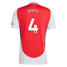 Arsenal White 4 Hjemmebanetrøje 2024-25 Fodboldsæt