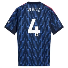 Arsenal White 4 Udebanetrøje 2025-26 Fodboldsæt